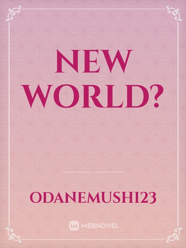 New world? Book
