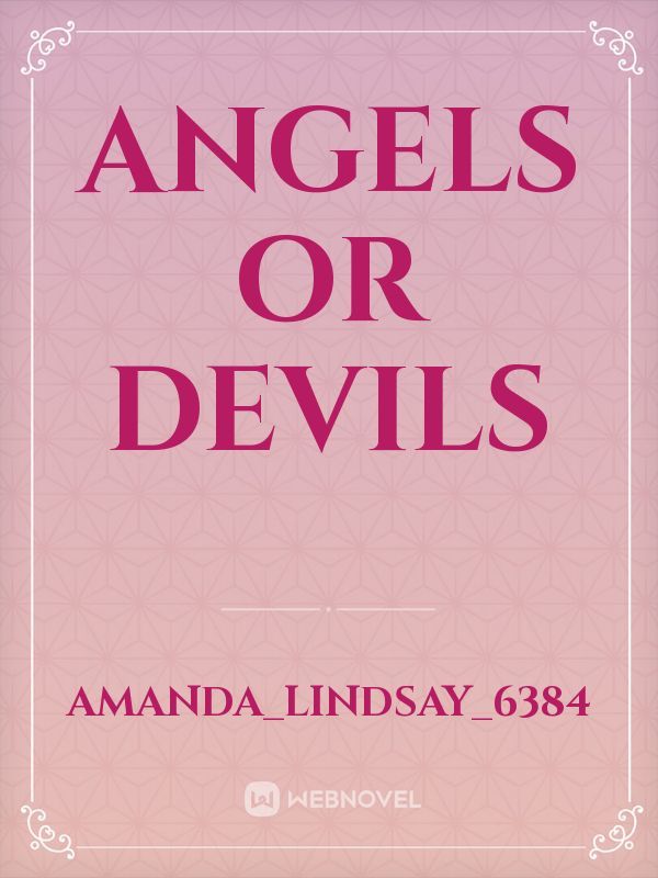 angels or devils Book