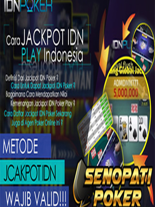 jackpot idn poker | senopatipoker | Book
