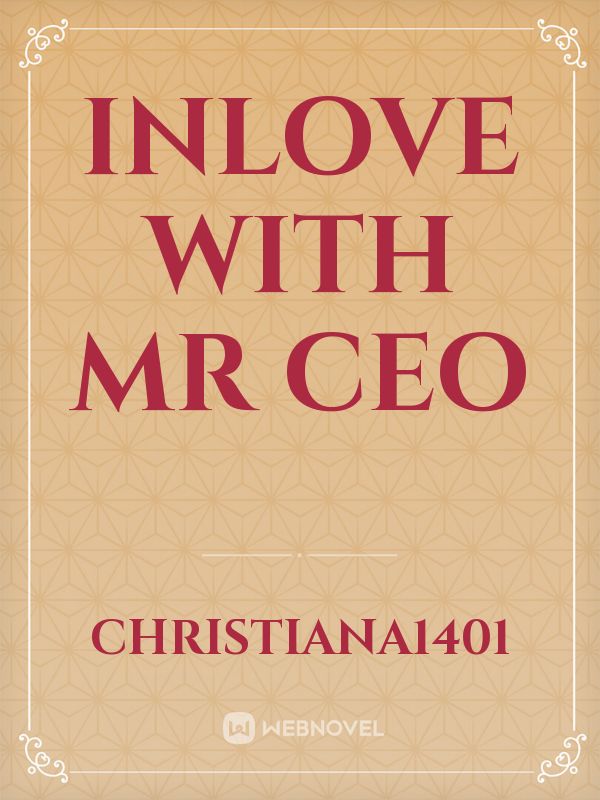 Inlove With Mr CEO Book