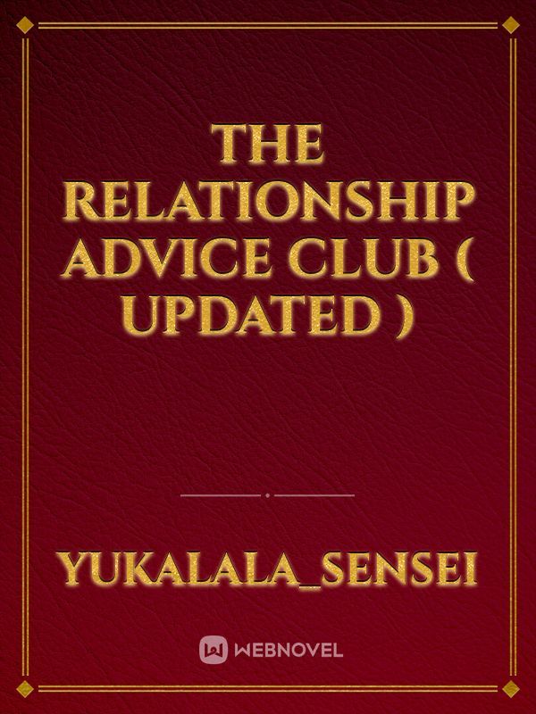 The relationship advice club ( updated ) Book