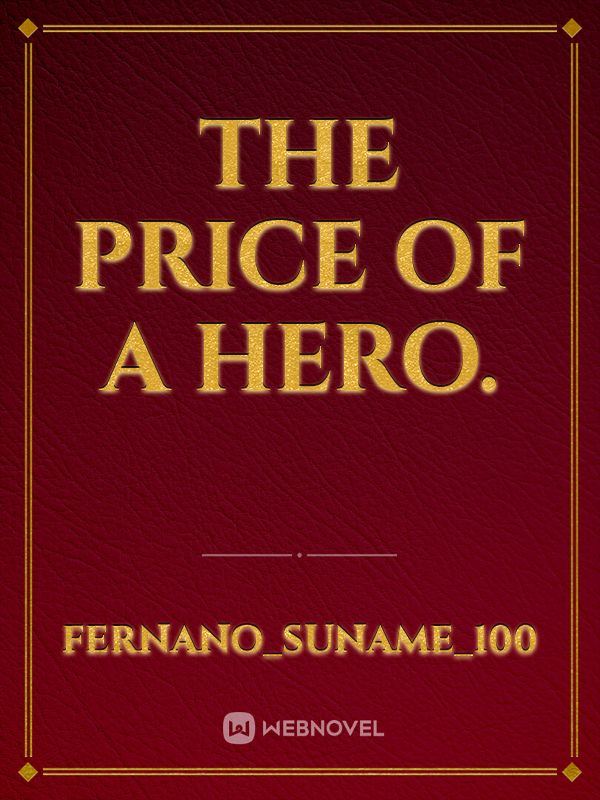 The price of a hero. Book