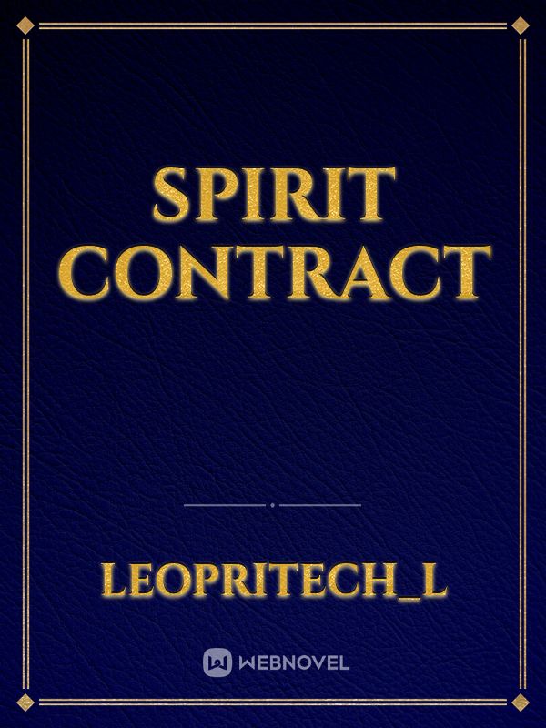 spirit contract Book