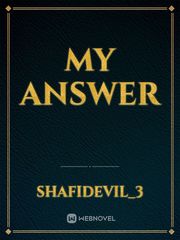 MY ANSWER Book
