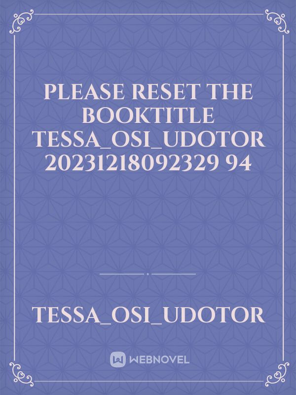 please reset the booktitle Tessa_Osi_Udotor 20231218092329 94 Book