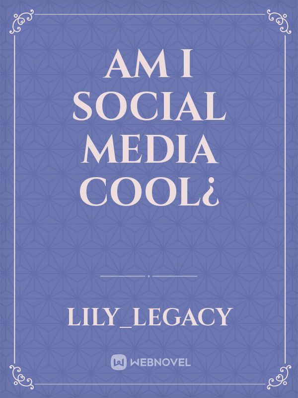 Am I Social Media Cool¿ Book