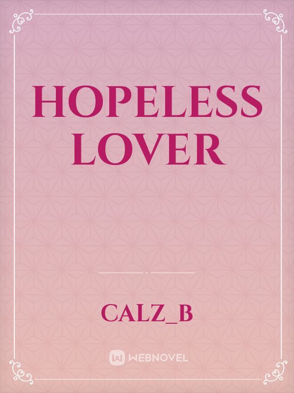 Hopeless Lover Book