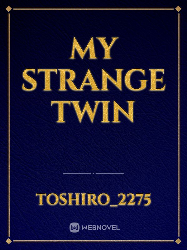 My strange twin Book