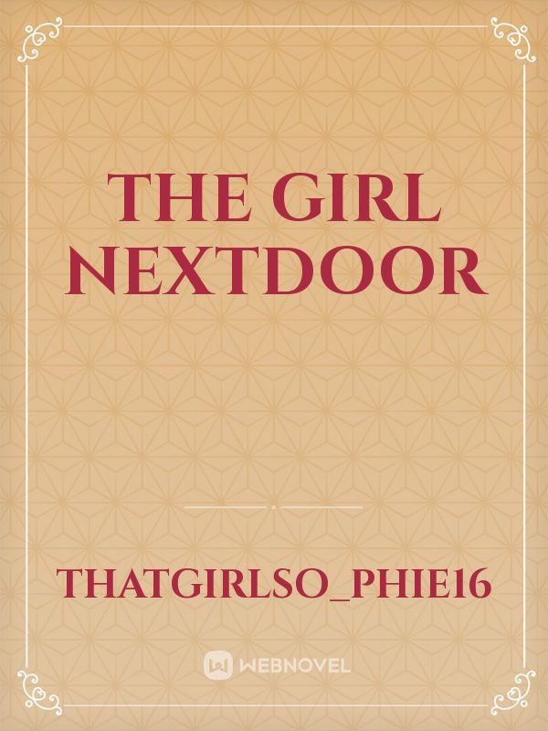 the girl nextdoor