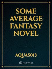 Some average fantasy novel Book