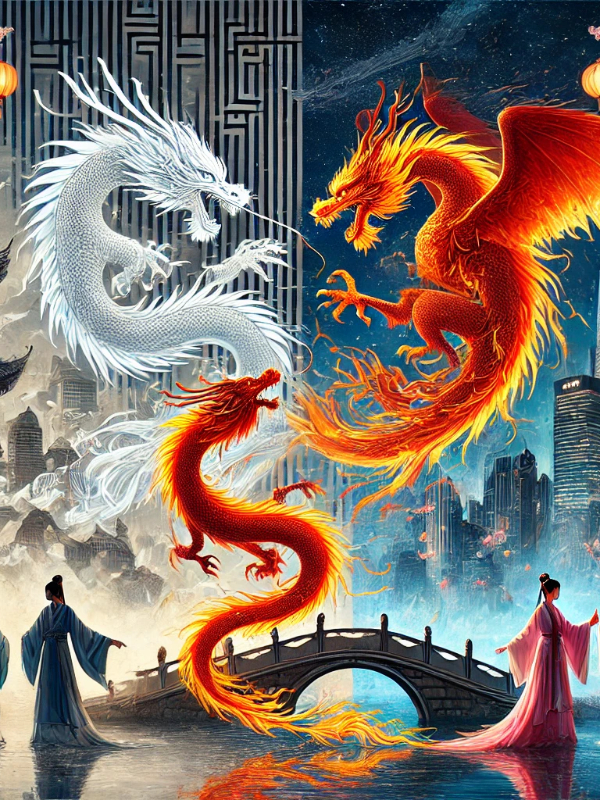 Legend of Dragon with Phoenix