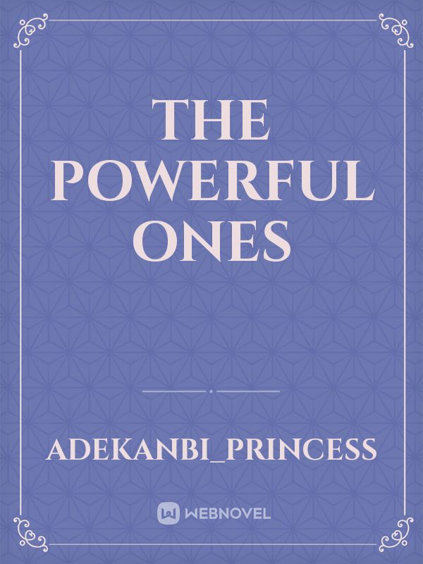 The powerful ones Book