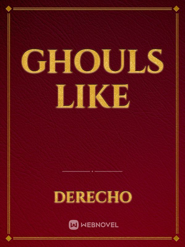 Ghouls Like Book