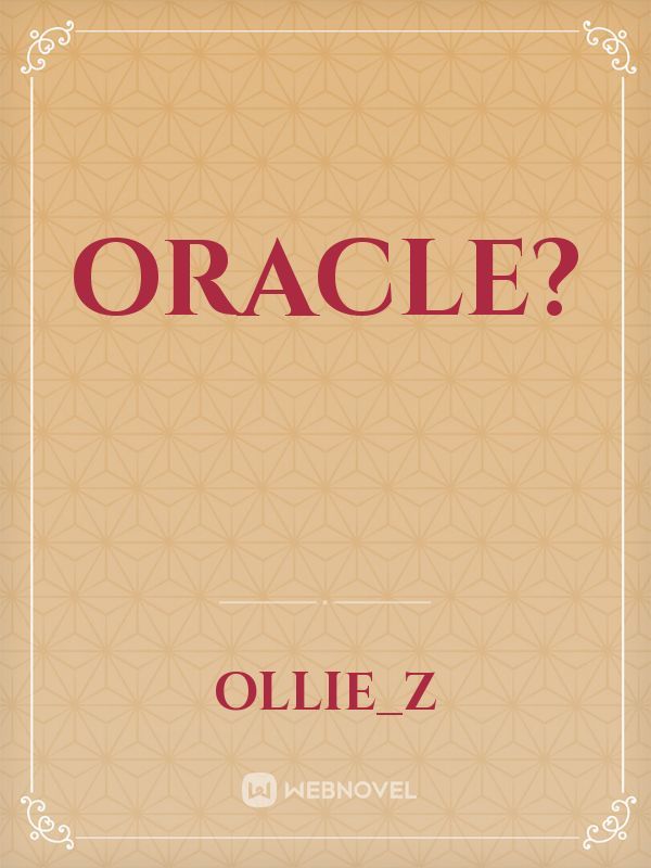 Oracle?