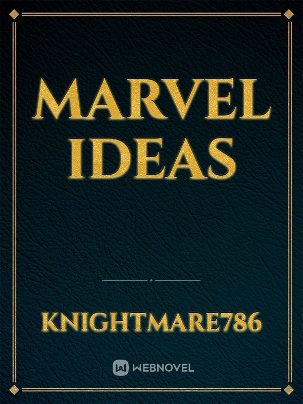 Marvel ideas Book