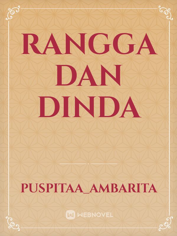 Rangga dan Dinda Book