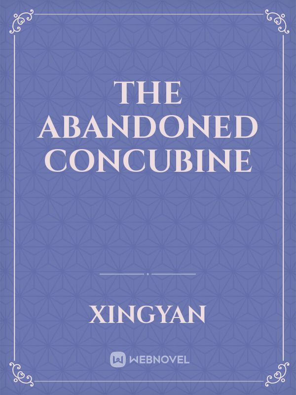 The abandoned concubine Book