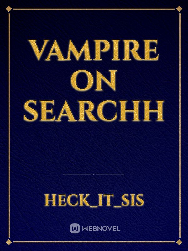 vampire on searchh Book