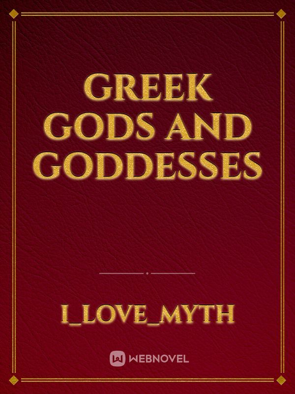 GREEK gods and goddesses Book