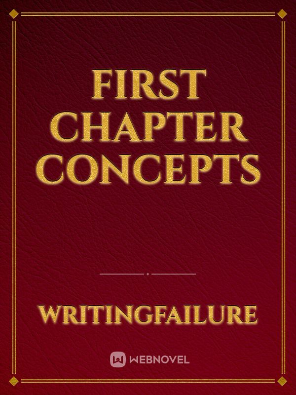First chapter concepts Book