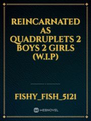 Reincarnated
as quadruplets
2 boys 2 girls
(W.I.P) Book