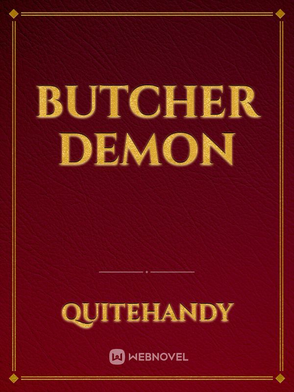 Butcher Demon Book