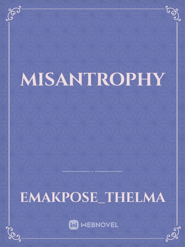 Misantrophy Book