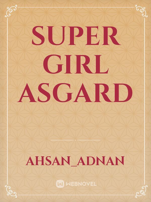 Super girl asgard Book