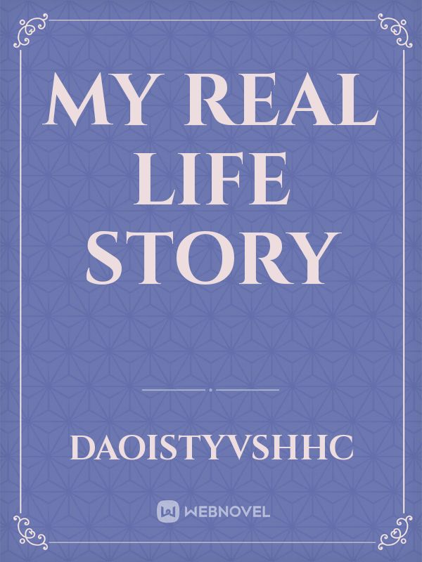 My Real Life Story Book