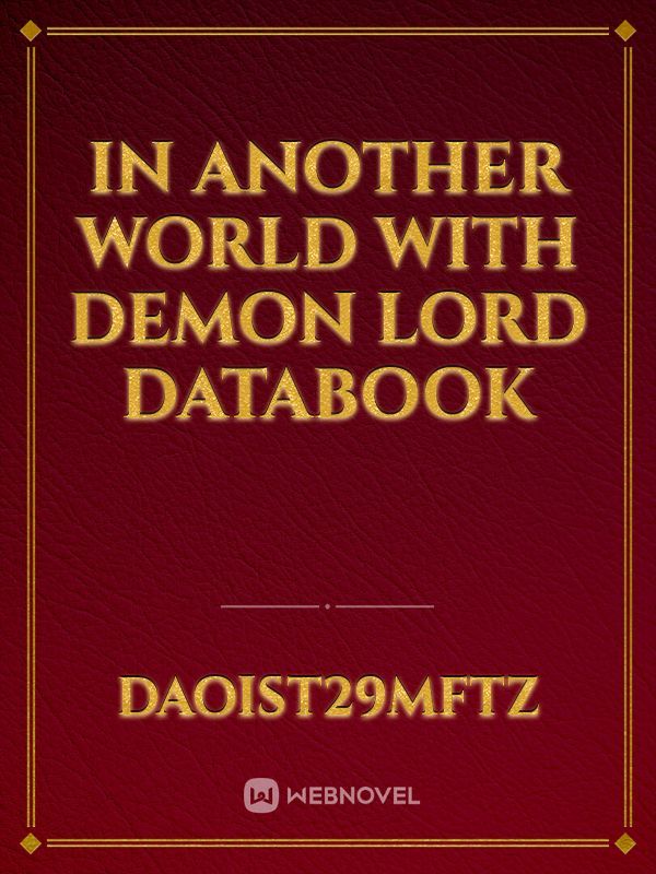 in another world with demon lord databook