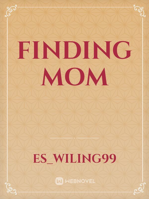 FINDING MOM Book