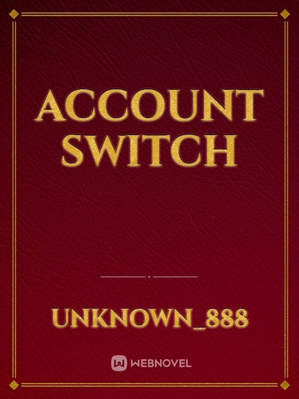 ACCOUNT SWITCH Book