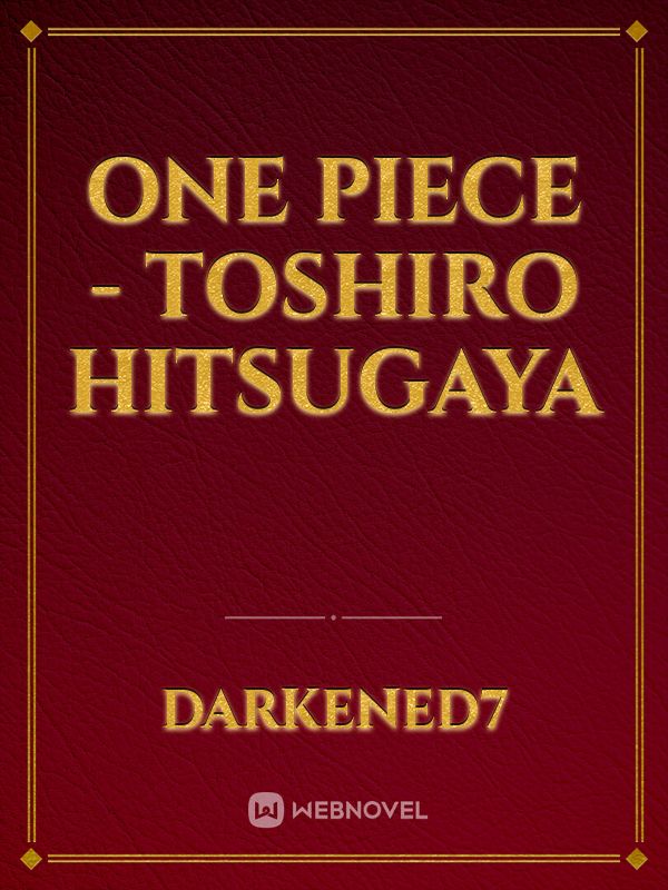 One Piece - Toshiro Hitsugaya