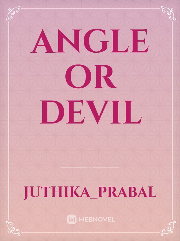 angle or devil