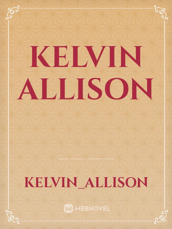 Kelvin Allison Book