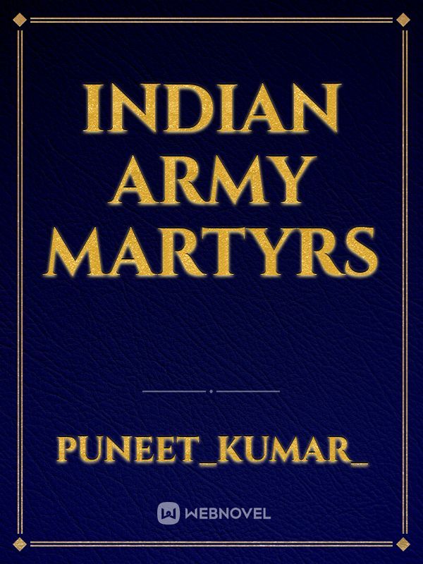 Indian Army Martyrs