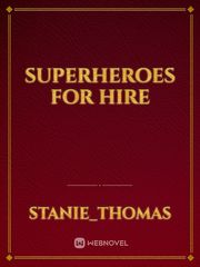Superheroes for hire Book
