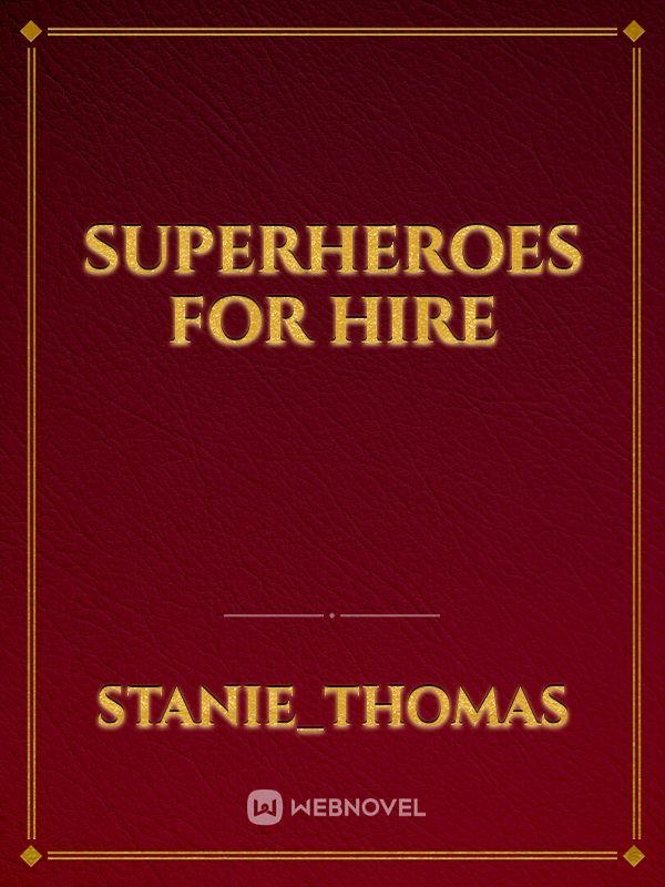 Superheroes for hire Book