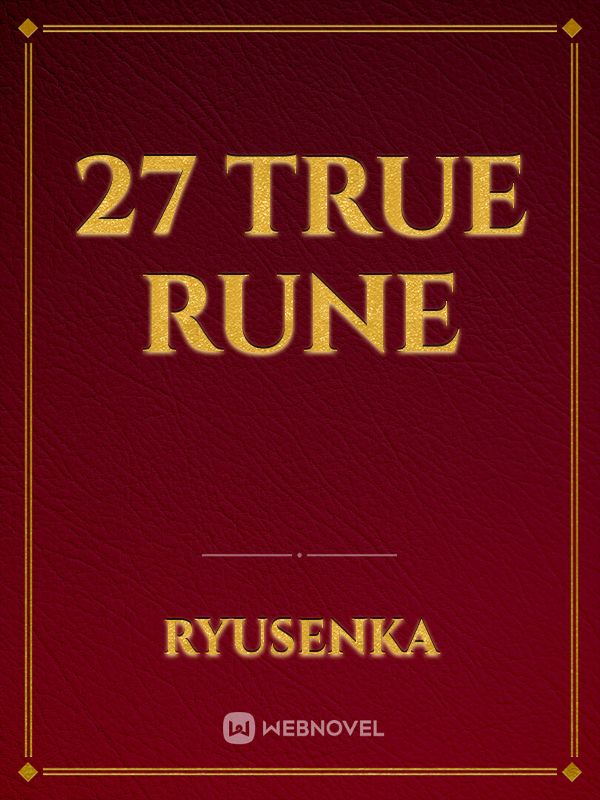 27 True Rune Book