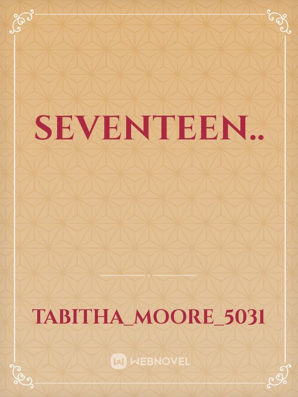 Seventeen.. Book