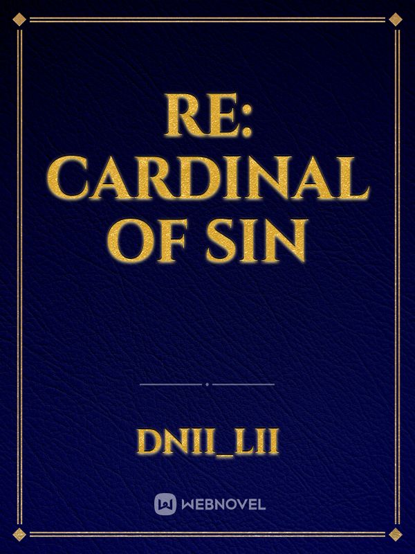 Re: Cardinal of Sin Book