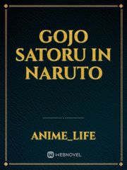 Gojo Satoru in Naruto Book