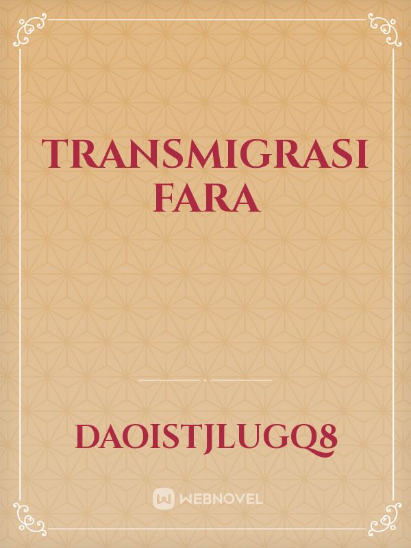 Transmigrasi Fara Book
