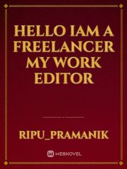 hello iam a freelancer my work editor Book