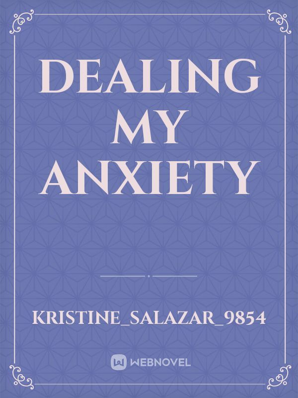 Dealing My anxiety Book