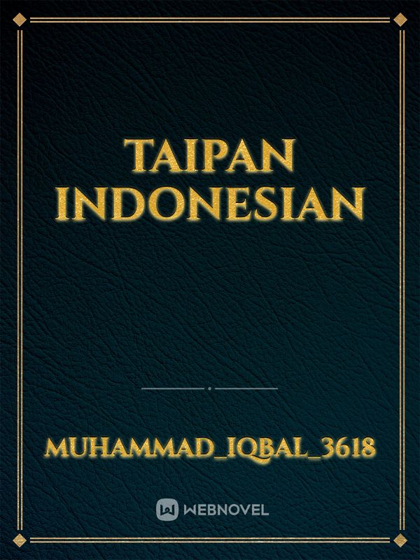 Taipan Indonesian Book