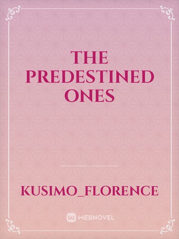 The predestined ones Book