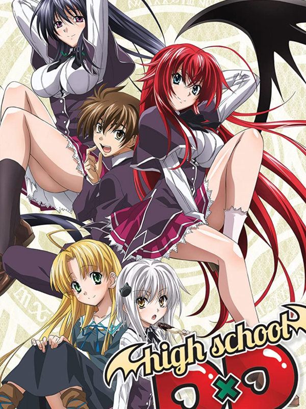  High School DxD-Harem Fantasy Adventure Anime Poster