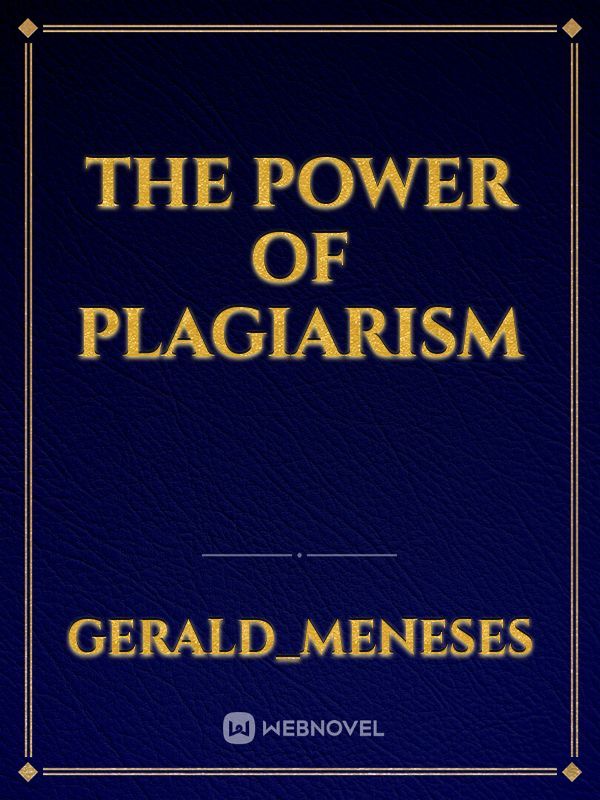 The power of plagiarism Book