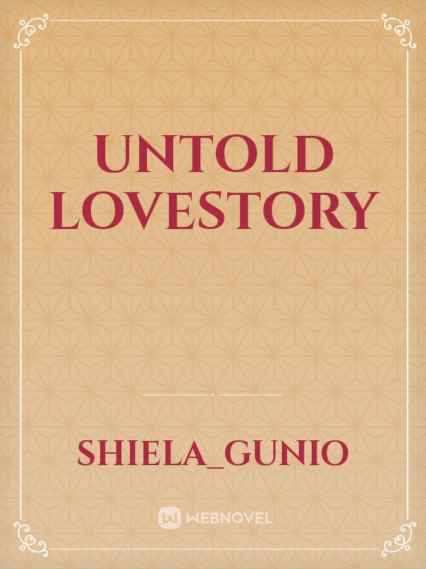untold lovestory Book